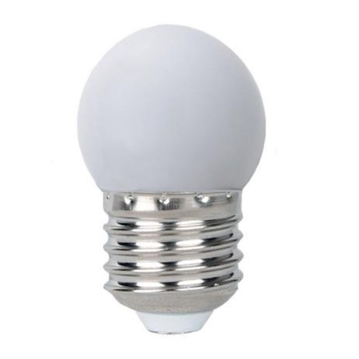 Лампа светодиодная JazzWay, E27, 1 Вт, 80 лм, 4500 К, свечение белое - Фото 1