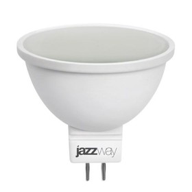 Лампа светодиодная JazzWay, GU5.3, 5 Вт, 400 лм, 4000 К, свечение белое
