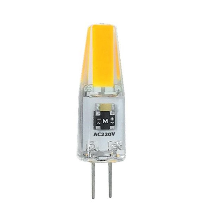 Лампа светодиодная JazzWay, G4, 3 Вт, 240 лм, 3000 К, свечение тёплое белое - Фото 1