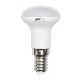 Лампа светодиодная JazzWay, E14, 5 Вт, 400 лм, 3000 К, свечение тёплое белое