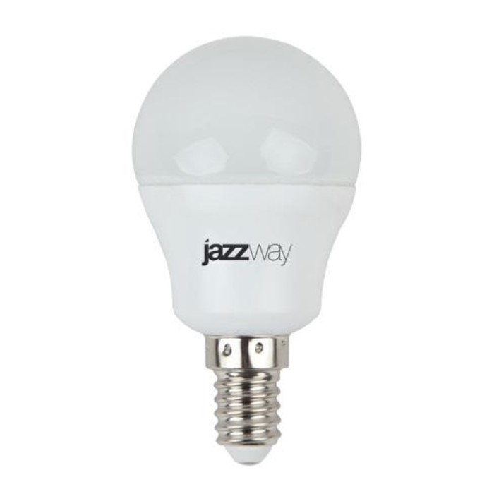 Лампа светодиодная JazzWay, E14, 7 Вт, 540 лм, 3000 К, свечение тёплое белое - Фото 1