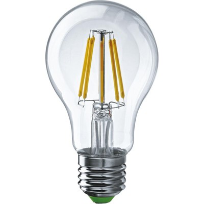 Лампа светодиодная филаментная ОНЛАЙТ, E27, 13 Вт, 1300 лм, 2700 К, свечение тёплое белое