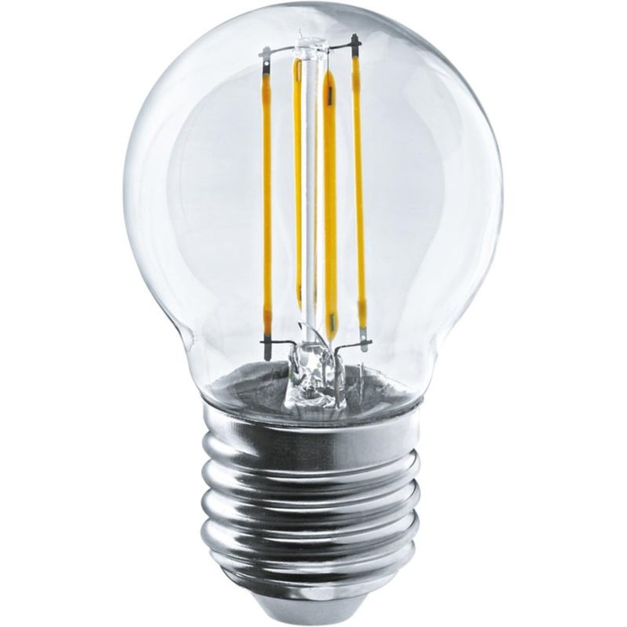 Лампа светодиодная филаментная ОНЛАЙТ, E27, 12 Вт, 1200 лм, 2700 К, свечение тёплое белое - Фото 1