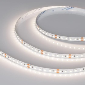Светодиодная лента Arlight 8х1 мм, 5 м, IP20, 3528, 120 LED/м, 9 Вт/м, 24 В, 4000К, свечение белое