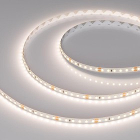 Светодиодная лента Arlight 8х1 мм, 5 м, IP20, 2835, 120 LED/м, 9 Вт/м, 24 В, 4000К, свечение белое