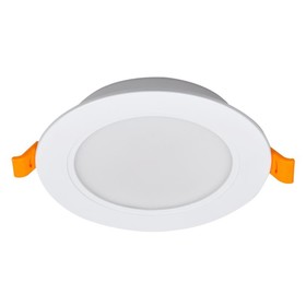 Светильник светодиодный JazzWay, PLED DL7 WH Downlight 12Вт, 4000К, 145х26 мм, IP54 ДВО, встраиваемый