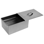 Коптильня двухъярусная maclay, 38.5×28×19.5 см - Фото 5