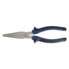 Длинногубцы ТУНДРА, CrV, никелированные, двухкомпонентные рукоятки, 200 мм - Фото 5