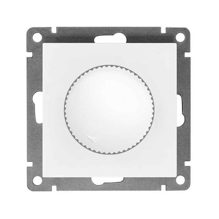 Светорегулятор СП Афина 500Вт механизм бел. Universal A0101 - Фото 1
