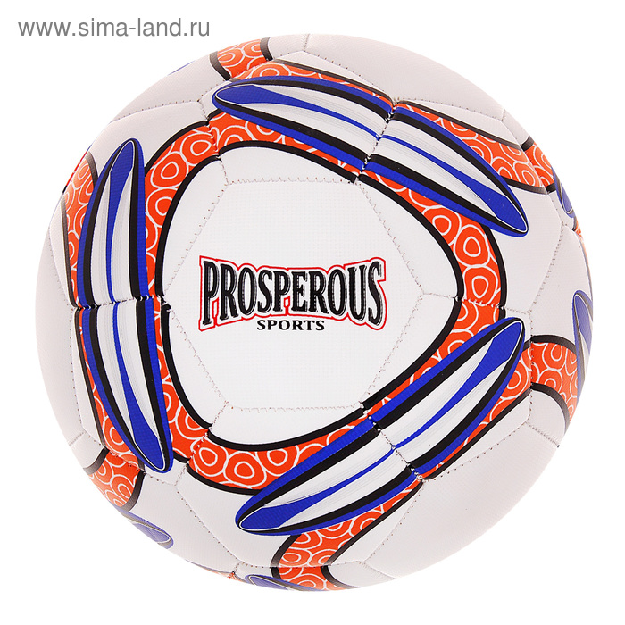 Мяч футбольный Prosperous, 32 панели, PU, 4 подслоя, машинная сшивка, размер 5 - Фото 1