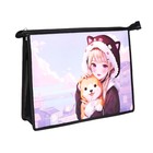 Папка для труда, А4, пластиковая, 23×32.5×5.5 см «Аниме» - Фото 2