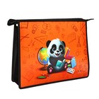 Папка для труда, А4, пластиковая, 23×32.5×5.5 см «Панда» - Фото 2