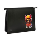 Папка для труда, А4, пластиковая, 23×32.5×5.5 см «Кот крутой» - Фото 2