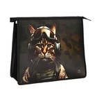 Папка для труда, А4, пластиковая, 23×32.5×5.5 см «Кот камуфляж» - Фото 2