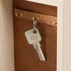 Ключница настенная «Лошадь», 15×21 см, молочный дуб - фото 24021916