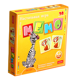 Настольная игра «Мемо. Happy ZOO», 36 карточек, 3+ 10430119