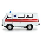 УЦЕНКА Машина металлическая «УАЗ 3962. Скорая помощь», инерция, 1:24, свет и звук 10505385