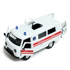 УЦЕНКА Машина металлическая «УАЗ 3962. Скорая помощь», инерция, 1:24, свет и звук 10505385