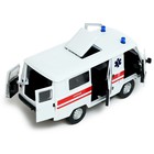 УЦЕНКА Машина металлическая «УАЗ 3962. Скорая помощь», инерция, 1:24, свет и звук 10505385