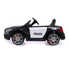 Электромобиль MERCEDES-BENZ SL500, полиция, EVA колёса, кожаное сидение, уценка (отверстие на сиденье) - Фото 2