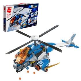 УЦЕНКА Конструктор Трансформер «Авиатранспорт», 3 варианта сборки, 604 детали 10505509