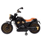 Электромобиль «Мотоцикл Чоппер», с коляской, EVA, цвет МИКС, уценка (б/у, потёртости) - Фото 5