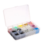 УЦЕНКА Аквамозаика в контейнере, 2500 шариков, 10 трафаретов, 2 основы - Фото 15