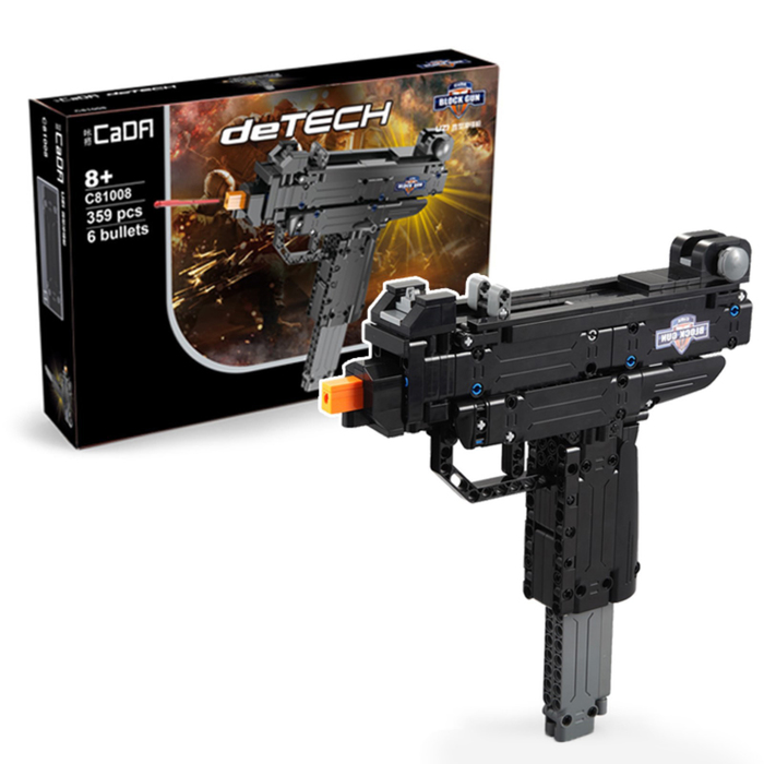 УЦЕНКА Конструктор Оружие Техно «Автомат УЗИ», 359 деталей, 6 пуль, стреляет - Фото 1