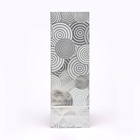 Пакет бумажный, фасовочный, четырехслойный "Круги-серебро"" 7 х 4 х 21 см - Фото 4