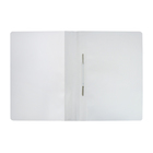 Папка-скоросшиватель Calligrata, А4, 180 мкм, белая, прозрачный верх - Фото 3