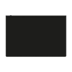 Папка-конверт на zip-молнии А4, 150мкм, Calligrata, непрозрачная, черная (комплект 10 шт)