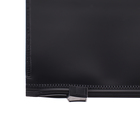 Папка-конверт на zip-молнии А4, 150 мкм, Calligrata, непрозрачная, черная - Фото 5