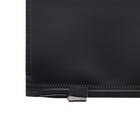 Папка-конверт на zip-молнии А4, 150 мкм, Calligrata, непрозрачная, черная - Фото 6