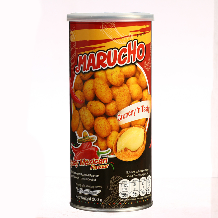 Жареный арахис Marucho в глазури острый, мексиканский 200 г