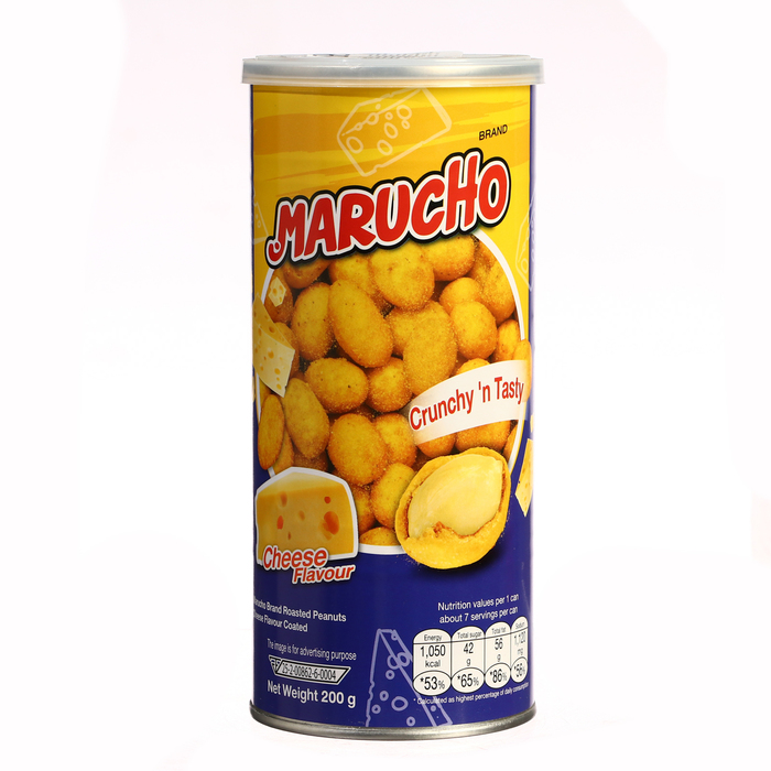 Жареный арахис "Marucho" в глазури со вкусом сыра 200 г - Фото 1