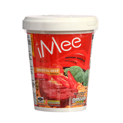 Лапша IMEE быстрого приготовления со вкусом говядины, 65 г