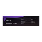 Блинница электрическая Kitfort КТ-1678, 1200 Вт, d=30 см, чёрно-серебристая - фото 25390321