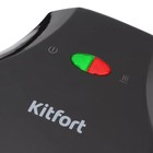 Вафельница электрическая Kitfort КТ-1664, 1000 Вт, бельгийские, чёрно-серебристая - фото 9795949