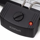 Гриль электрический Kitfort KT-1698, 2000 Вт, антипригарное покрытие, 39х22 см - Фото 4