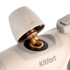 Пароочиститель Kitfort KT-9177, 1050 Вт, 0,35 л, 30 г/мин, нагрев 3 мин, бежевый - фото 9668317