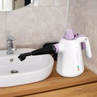 Пароочиститель Kitfort KT-9181, 1050 Вт, 0,35 л, 30 г/мин, нагрев 3 мин, бело-фиолетовый - фото 51553938