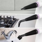 Пароочиститель Kitfort KT-9181, 1050 Вт, 0,35 л, 30 г/мин, нагрев 3 мин, бело-фиолетовый - фото 51553942