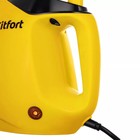 Пароочиститель Kitfort КТ-9140-1, 1050 Вт, 0.45 л, нагрев 5 мин, чёрно-желтый - Фото 3