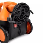 Пароочиститель Kitfort КТ-9141-2, 2000 Вт, 1.5 л, нагрев 8 мин, чёрно-оранжевый - фото 9668413