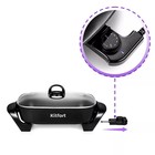 Сковорода электрическая Kitfort KT-2068, 2200 Вт, 7 л, чёрная 10422766 - фото 16423472