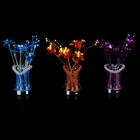 Аромалампа ваза "Цветы" h=38 см МИКС ( подсветка LED 3*RGB) - Фото 7