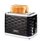 Тостер Kitfort КТ-2086, 930 Вт, 7 режимов прожарки, 2 тоста, чёрно-серебристый - фото 321560987