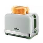 Тостер Kitfort КТ-6070, 930 Вт, 7 режимов прожарки, 2 тоста, зелёный - фото 9082627