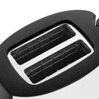 Тостер Kitfort КТ-6208, 850 Вт, 5 режимов прожарки, 2 тоста, чёрно-белый - фото 9796162