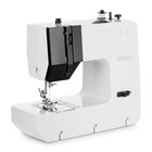 Швейная машина Kitfort КТ-6044, 9 Вт, 12 операций, полуавтомат, бело-чёрная - фото 12367119